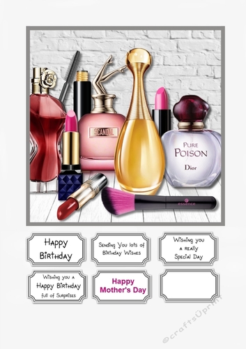 Perfumes and cosmetics for Birthday or Mothers Day