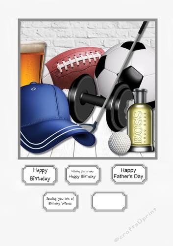 Male Birthday or Fathers Day