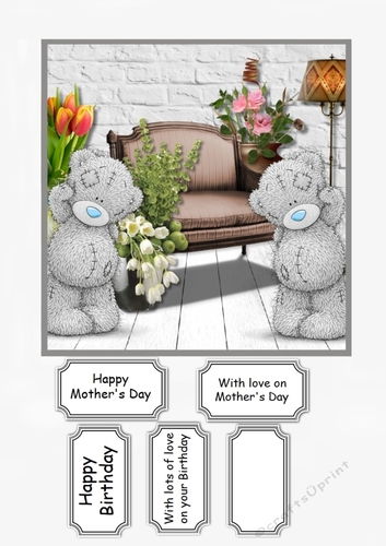 Tatty Teddy Birthday or Mothers Day