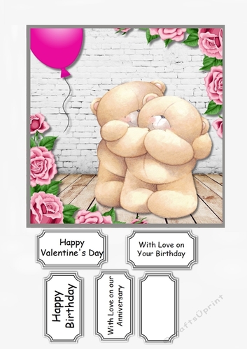 Forever Friends Birthday, Anniversary or Valentines Day