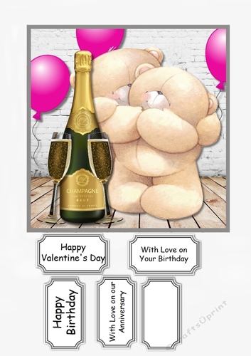 Forever Friends Birthday, Anniversary or Valentines Day
