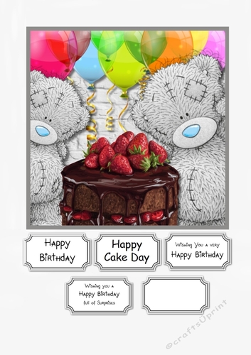 Tatty Teddy Happy Cake Day