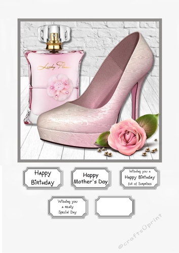 In the Pink female Birthday or Mothers Day