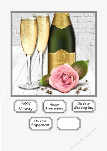 Champagne Celebrations for Birthday, Anniversary, engagement or Wedding
