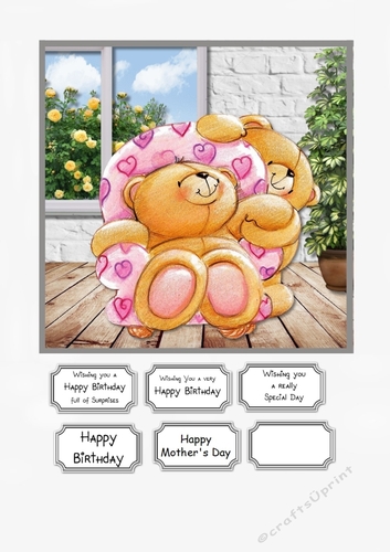 Forever Friends Birthday or Mothers Day