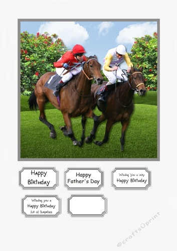 Photo Finish for Birthday or Fathers Day