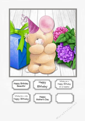 Forever Friends Birthday or Mothers Day