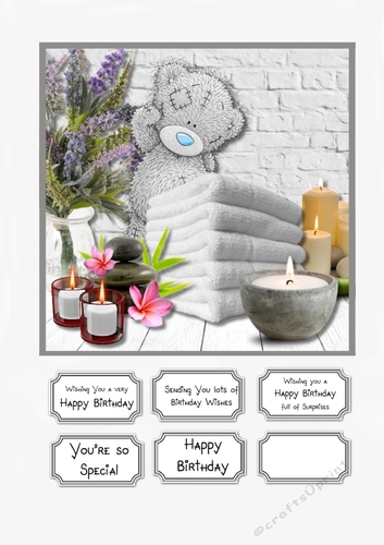 Tatty Teddy Relax and Pamper Yourself