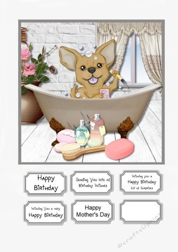 Pamper Yourself Birthday or Mothers Day