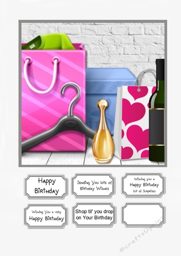 Shop til you drop on Your Birthday