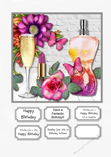 Flowers, Perfume and Butterflies