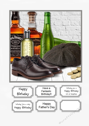 Mans Plan for Birthday or Fathers Day