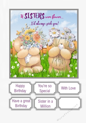 If Sisters were flowers.....Id always pick you!!