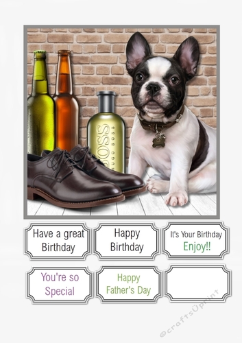 A Mans Best Friend for Birthday or Fathers Day