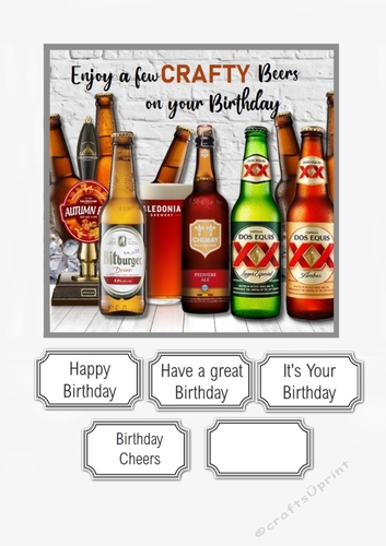 Enjoy a few crafty beers on your Birthday