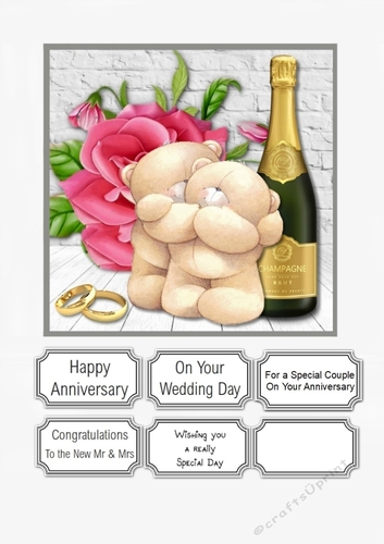 Forever Friends Anniversary or Wedding Day