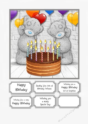 Tatty Teddy Birthday