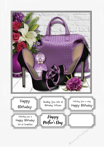 Purple Accessories for Birthday or Mothers Day