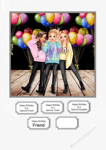 Birthday Girl for Daughter, Sister or Friend