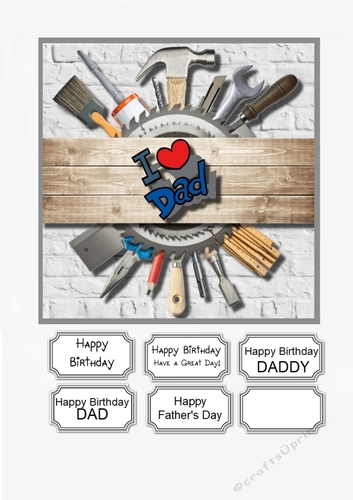 DIY for Dad Birthday or Fathers Day