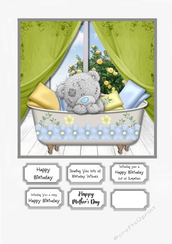 Tatty Teddy Pamper for female Birthday or Mothers Day