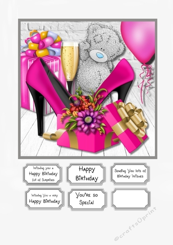 Tatty Teddy with Birthday Gifts