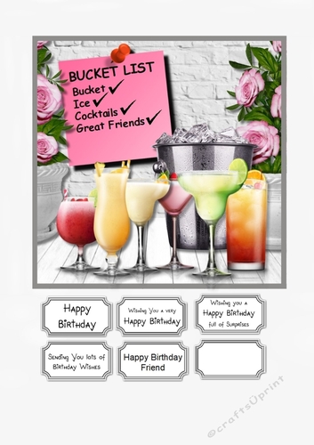 Bucket List Cocktails