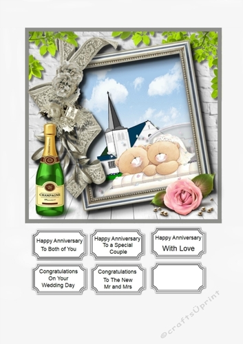 Forever Friends for Anniversary or Wedding Day