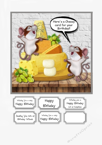 Heres a Cheesy card for your Birthday