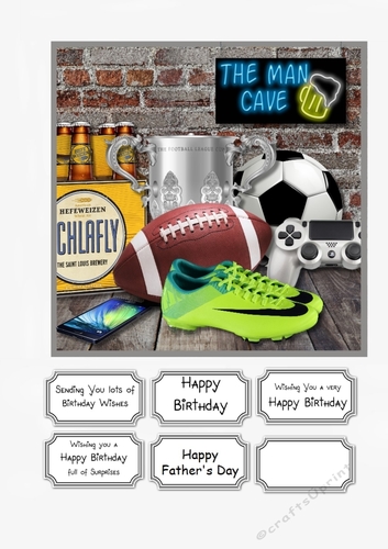 Man Cave for Birthday or Fathers Day
