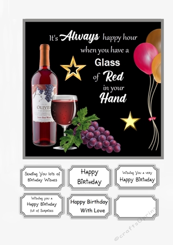Happy Hour Glass of Red