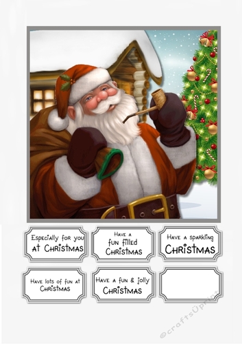 Vintage Santa