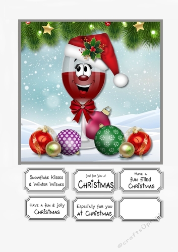 Christmas Cheer Red Wine