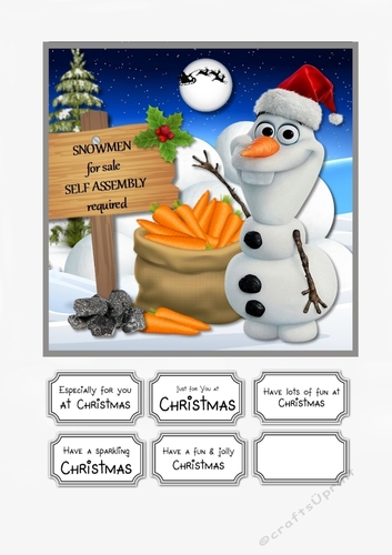 Snowmen for Sale 