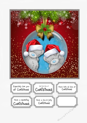 Tatty Teddy Christmas Bauble