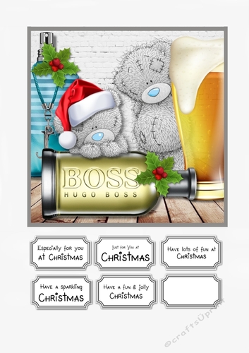 Tatty Teddy Male Christmas