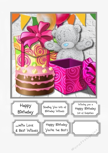 Tatty Teddy Birthday Surprise