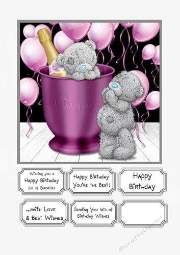 Tatty Teddy Birthday