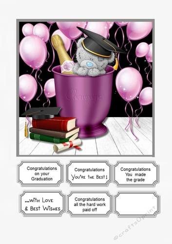 Tatty Teddy Graduation