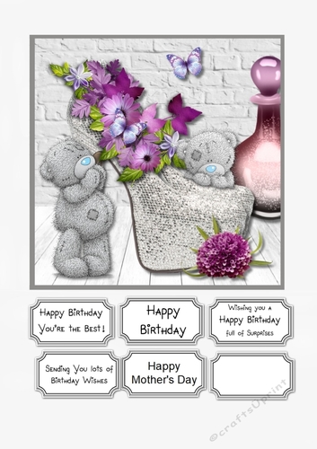 Tatty Teddy with SilverShoes