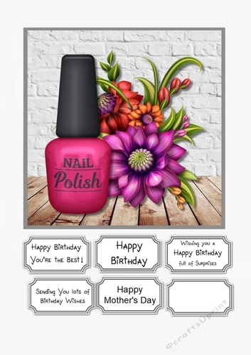 Nail Varnish and Flowers