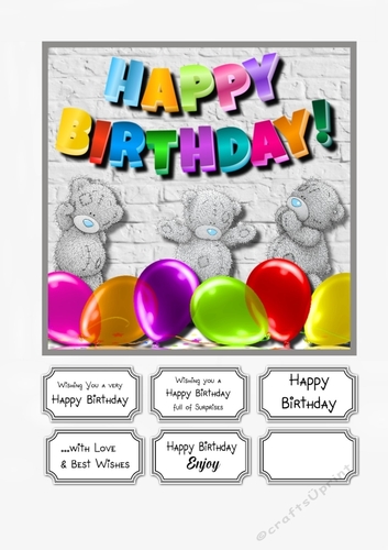 Tatty Teddy Birthday