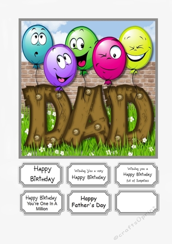 DAD Birthday or Fathers Day