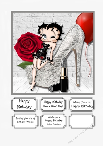 Betty Boop Birthday Girl
