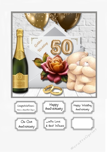 Forever Friends Golden Wedding Anniversary
