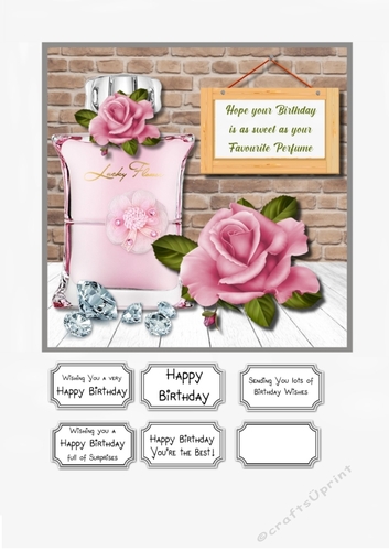 Hope Your Birthday is as Sweet as your Favourite Perfume