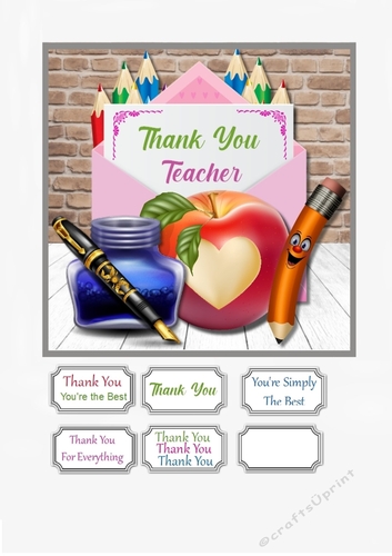 Thank You Teacher Female