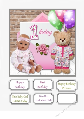 First Birthday Girl
