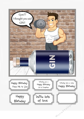 Gym?? I thought you said GIN!!