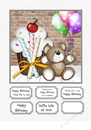 Birthday for young child boy or girl